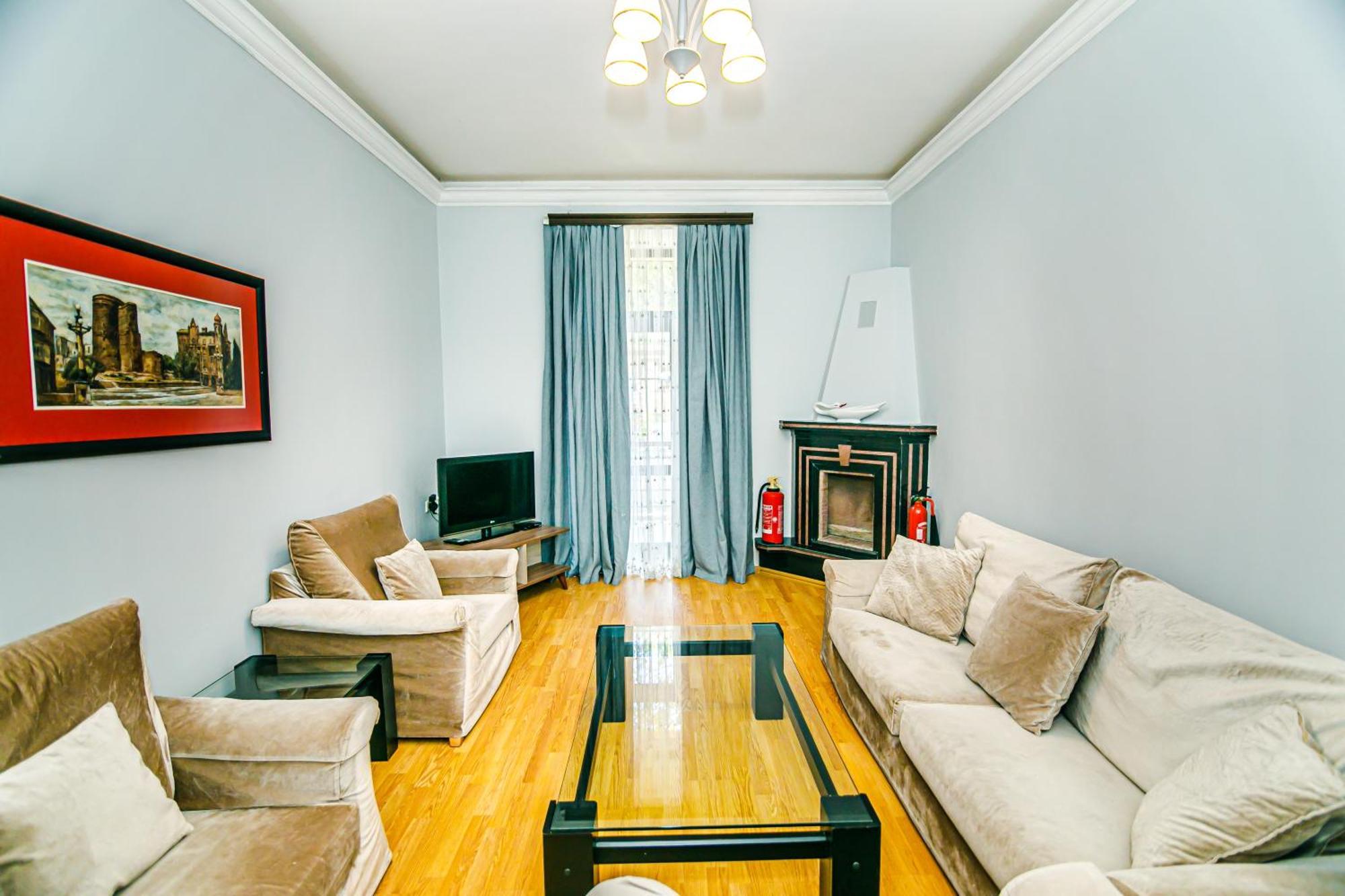 Azneft Royal Suite Apartment Sea View バクー エクステリア 写真